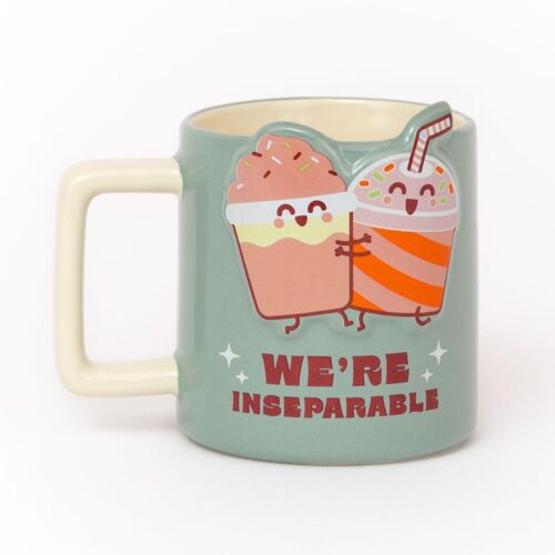 Caneca 3D batidos - We're inseparable Mr. Wonderful