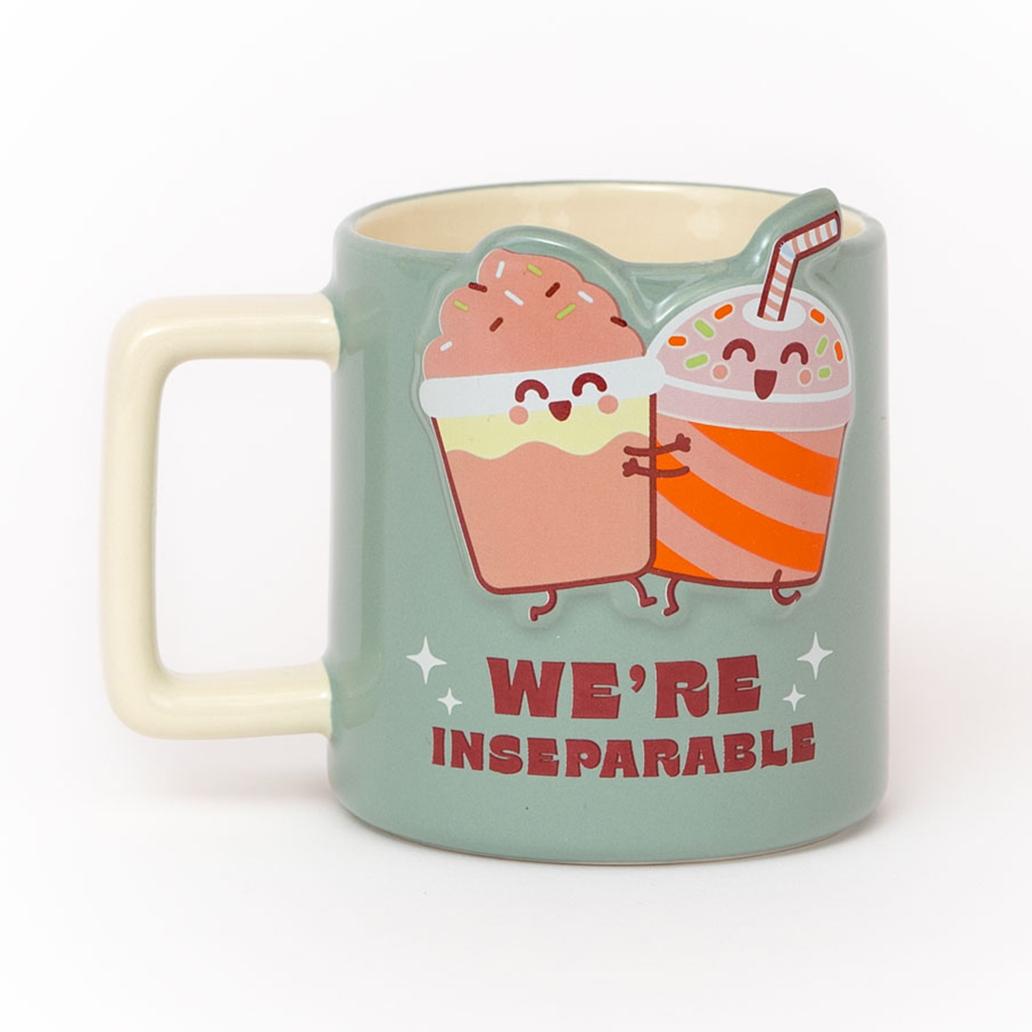 Caneca 3D batidos - We're inseparable Mr. Wonderful