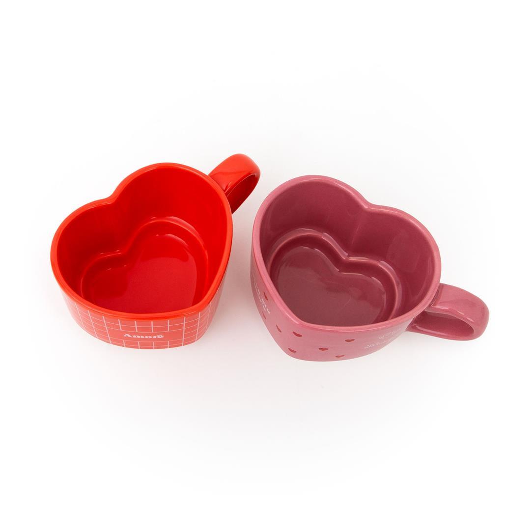 Conjunto de 2 Canecas Empilháveis - Give me more amore Mr. Wonderful - Imagen 2