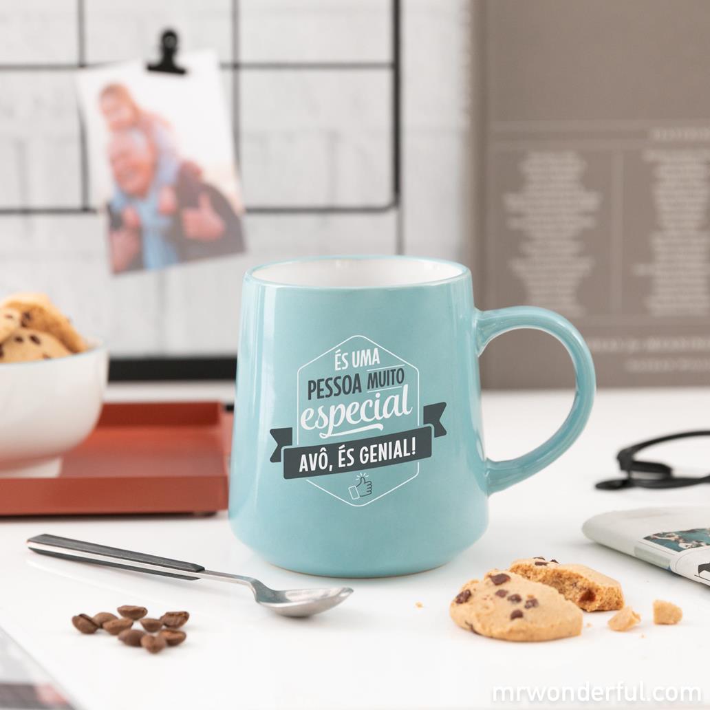 Caneca - És uma pessoa muito especial, avô, és genial Mr. Wonderful - Imagen 2