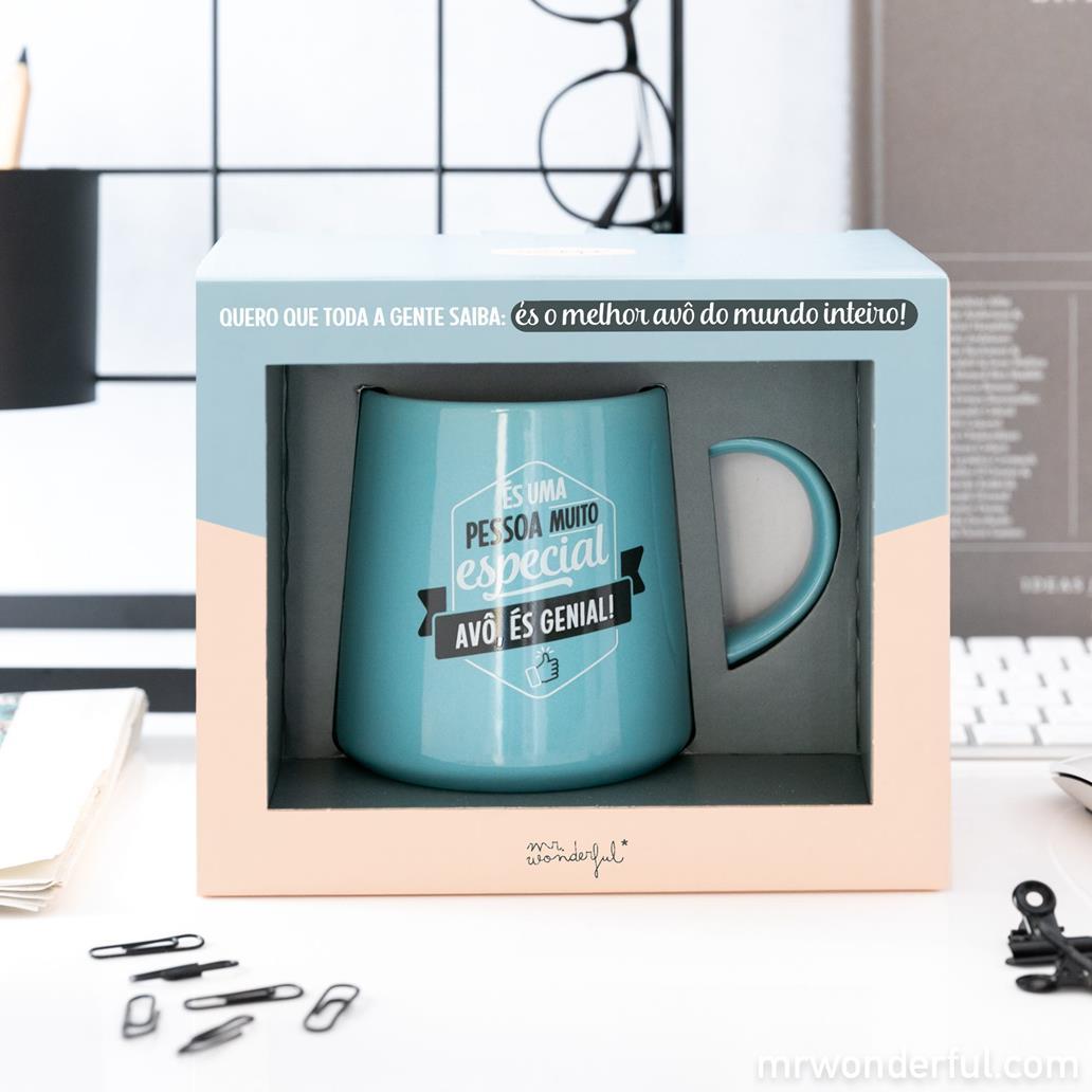 Caneca - És uma pessoa muito especial, avô, és genial Mr. Wonderful - Imagen 4