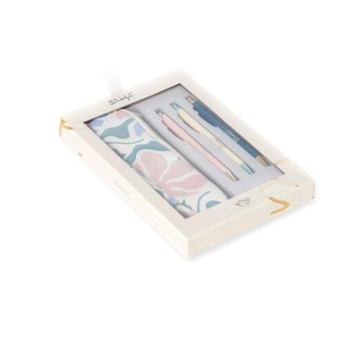 Conjunto de Escrita - Flores Mr. Wonderful