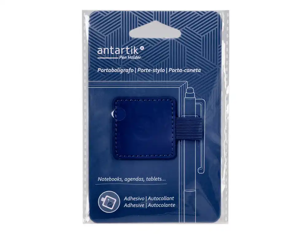 Porta esferográfica autoadesivo Antartik para caderno note com Elástico. - Image 8