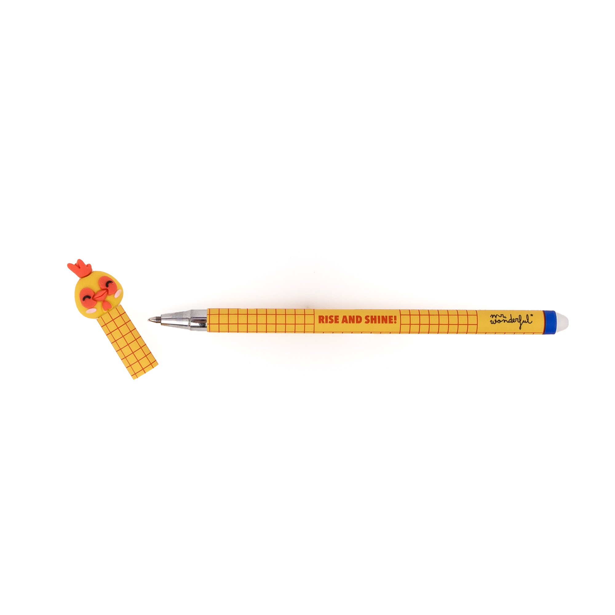 Esferográfica apagável Bo-Bo Galinha – I’m the egg-spert Mr. Wonderful (Cópia) - Image 2