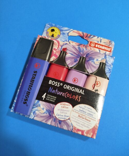 Conjunto de 5 Sublinhadores com estojo - Ao Vivo e a Cores Mr. Wonderful (Cópia)