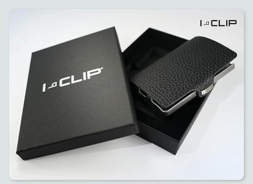 i-Clip Carteira em Pele