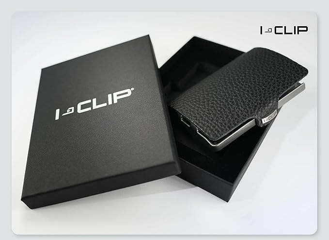 i-Clip Carteira em Pele