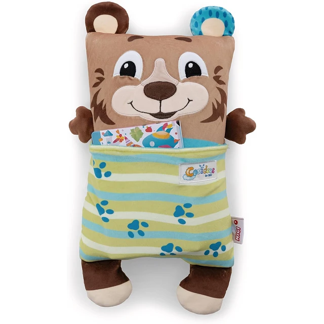 Nici Peluche Urso c/função reversível, 30x20cm