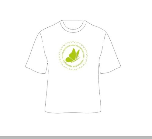 T-shirt borboletas aos montes