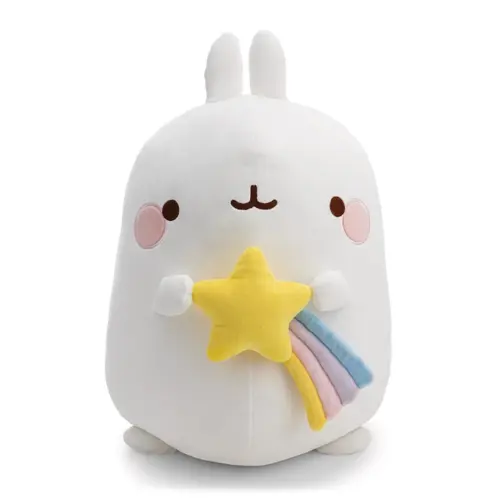 Nici Peluche Molang 24cm c/estrela cadente em caixa (Cópia)