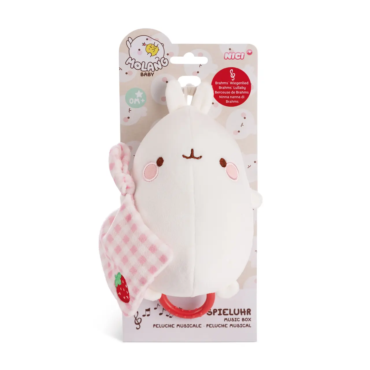 Nici Peluche Molang 16cm c/ Dou Dou (Cópia)