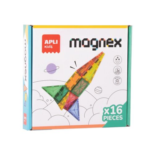 Jogo de construção magnético Magnex 36 peças (Cópia)