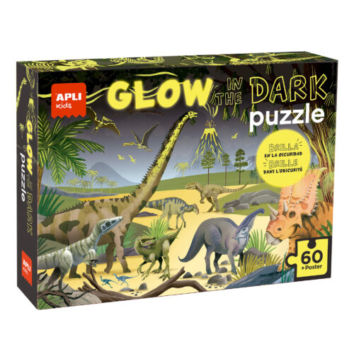 Puzzle Glow in the Dark Dinosaurios