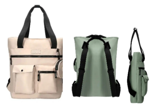 Mochila Antartik bolso flip bag com acolchoado para portátil 15"