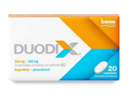 Duodix MG 200mg+500mg 20 Comprimidos