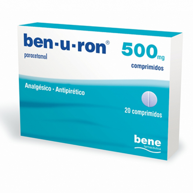 Ben-u-ron , 500 mg Blister 20 Comprimidos