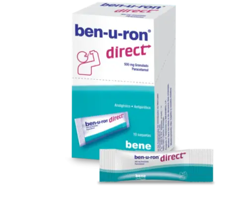 Ben-U-Ron Direct 500 mg x 10 Granulados