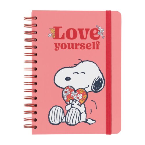 Caderno Espiral A5 Snoopy