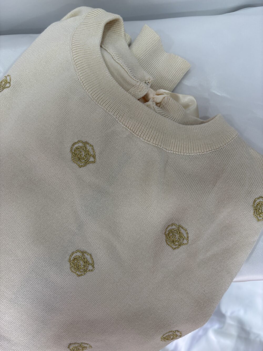 Camisola de malha bordada - Imagen 3
