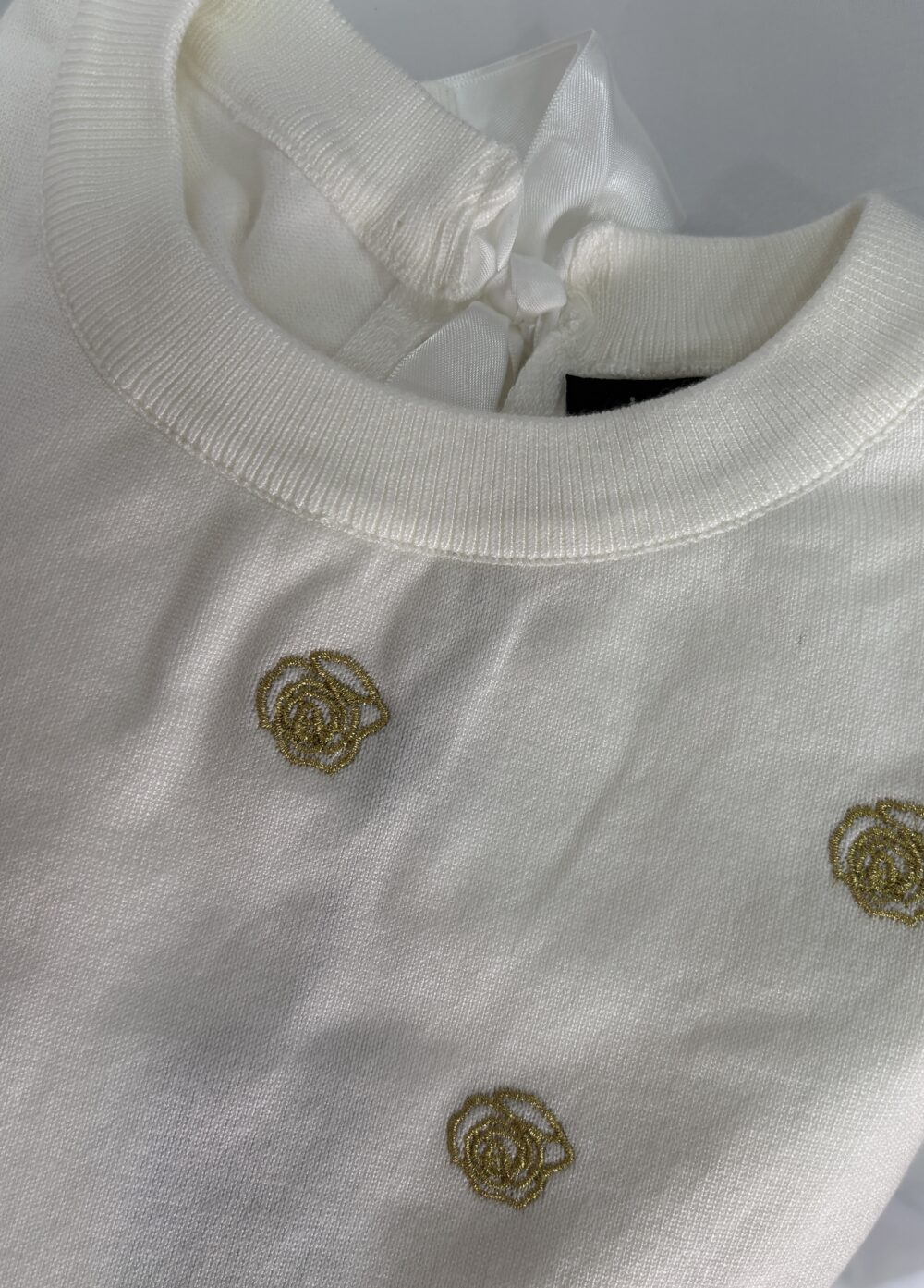 Camisola de malha bordada - Imagen 5