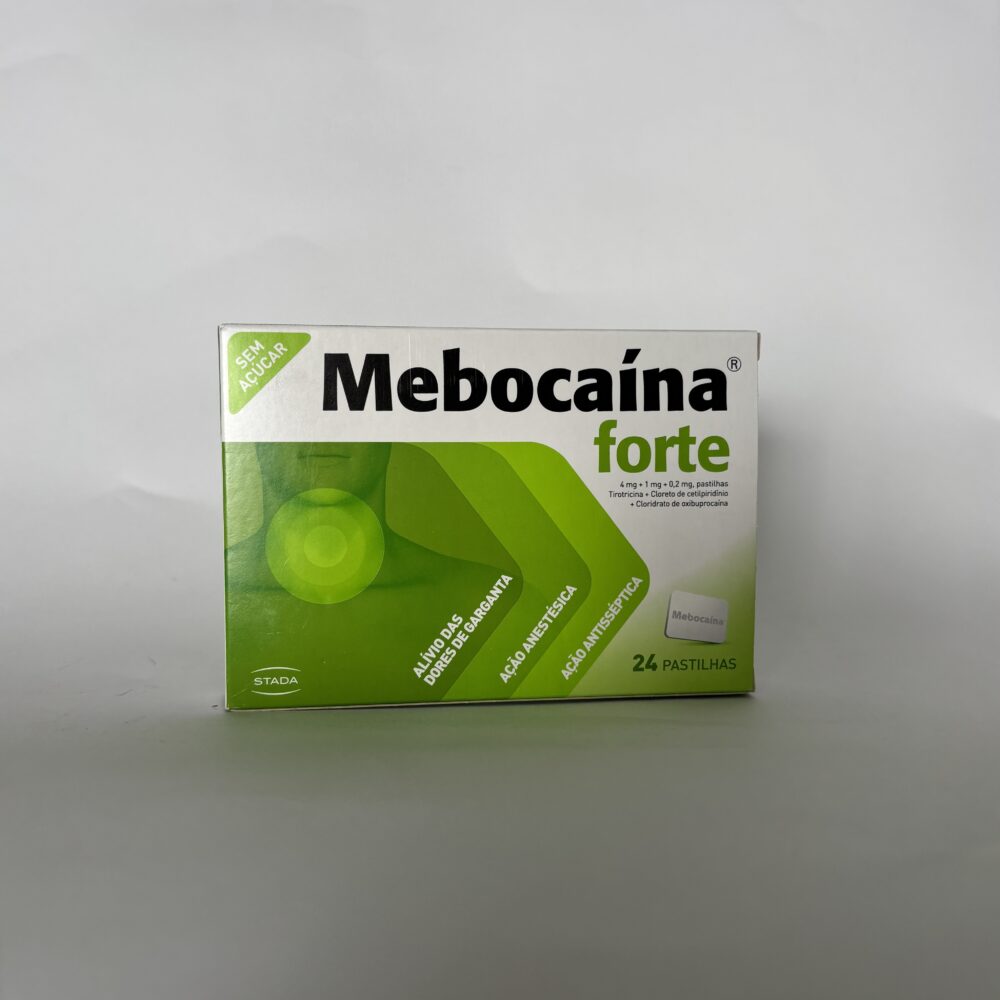 Mebocaina forte 24 pastilhas