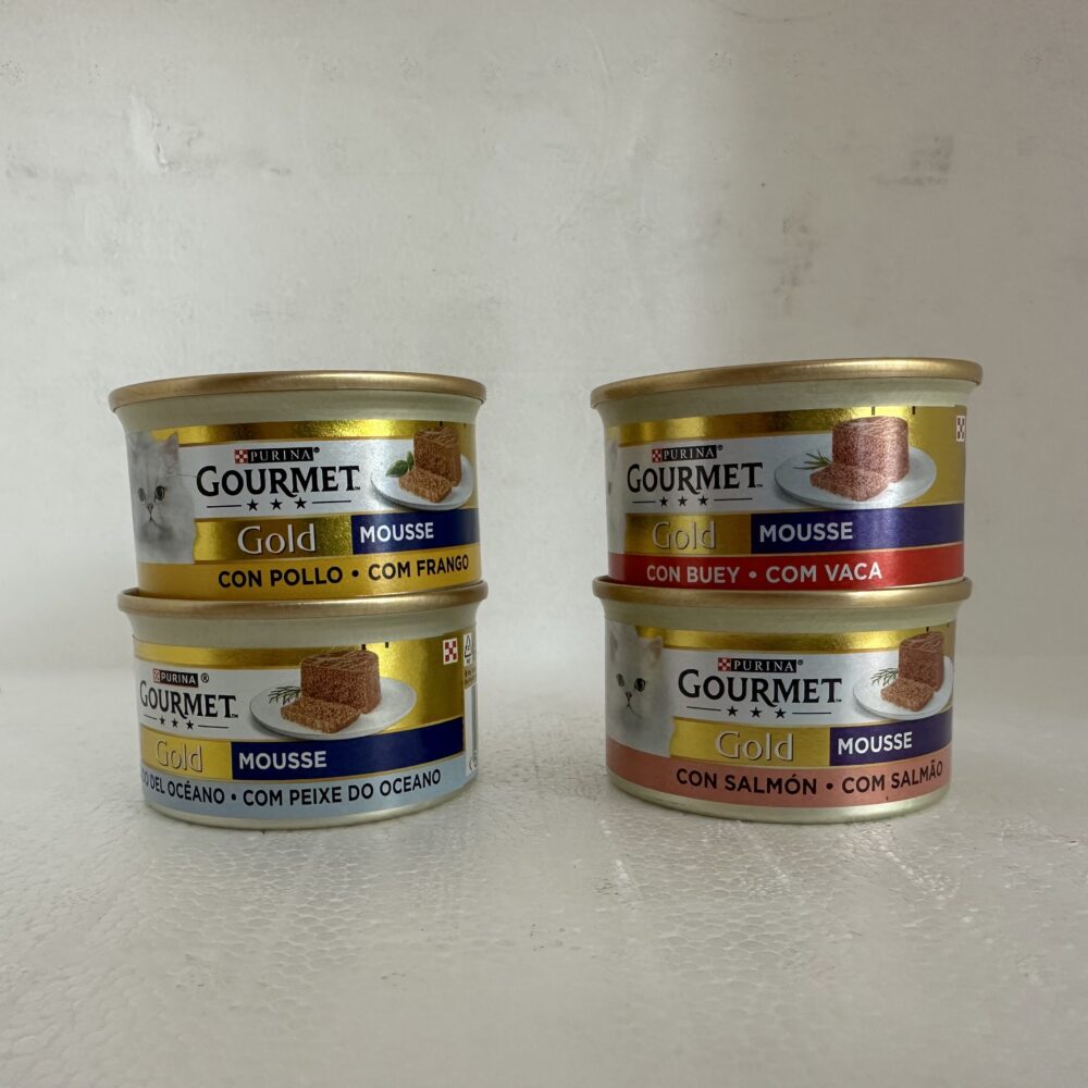 Gourmet Gold Mousse para gatos
