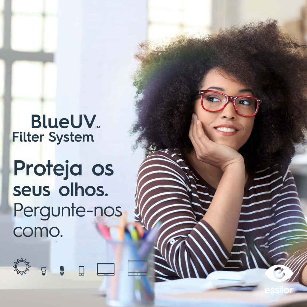 Lente Oftálmica Essilor Blue UV Capture