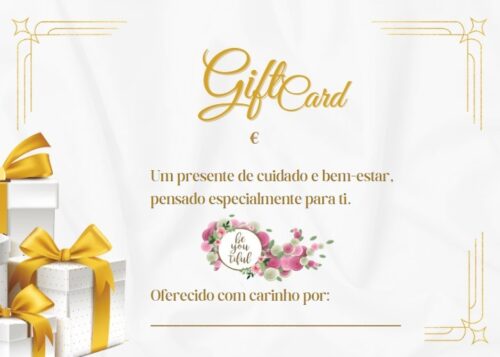 Gift card serviços