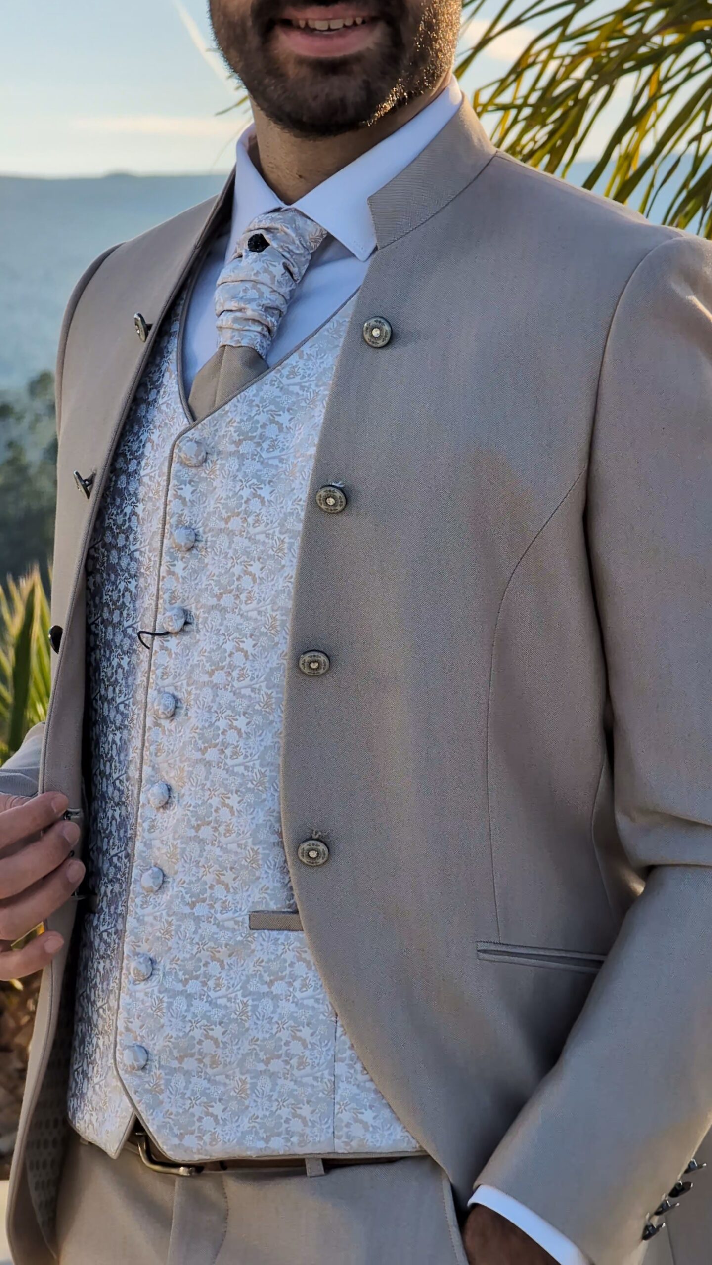 Fato de Noivo Roberto Vicentti Azul Petróleo (Cópia) - Image 2