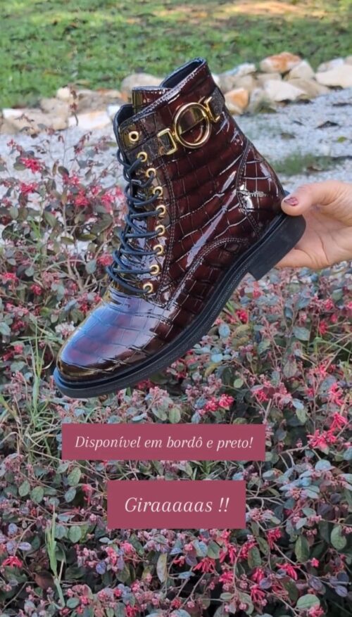 Bordô ou Preto? A Bota Militar Perfeita 👢