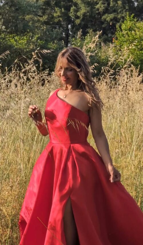 Vestido de Cerimónia Vermelho 💃