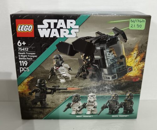 Lego Star Wars Batalha soldado da morte e soldado noite 75412