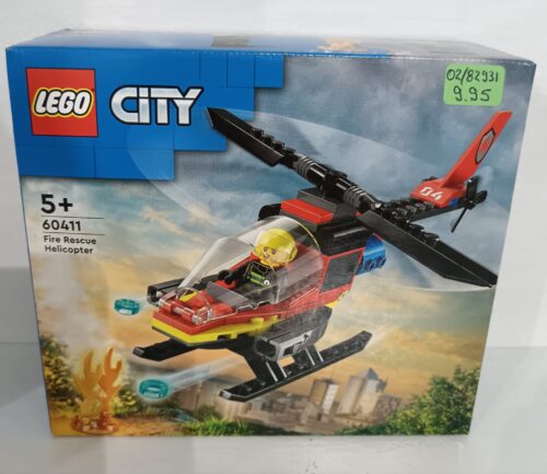 Lego City Helicoptro Bombeiros 60411