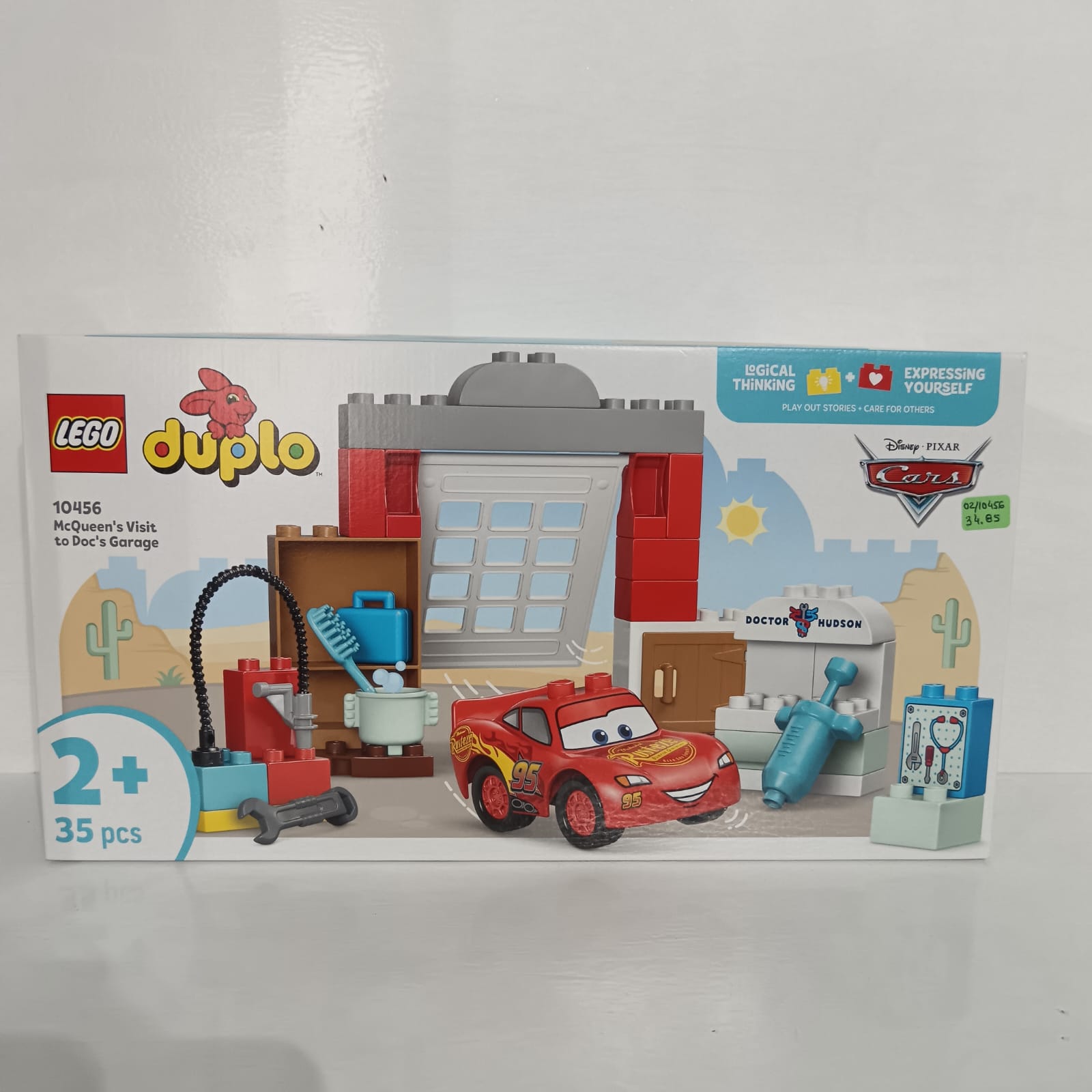 Lego Duplo McQueen Garagem 10456