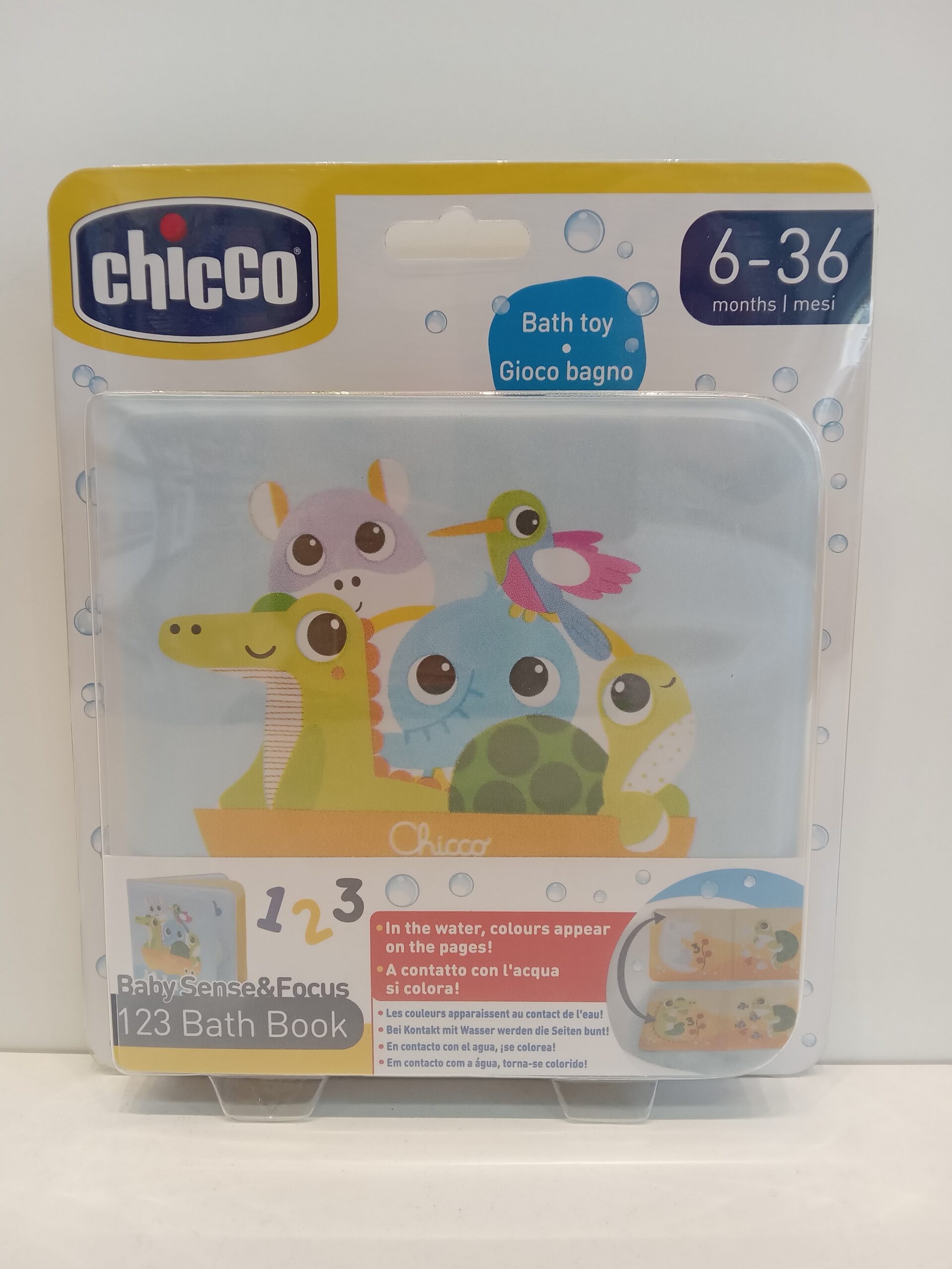 Chicco LIVRO DE BANHO MÁGICO