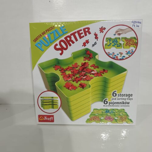 Tabuleiro para peças de puzzle 6 unidades