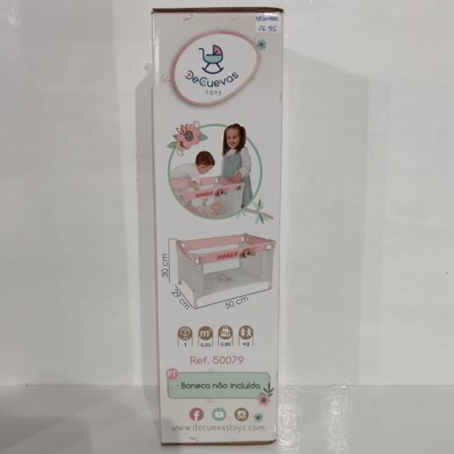 Cama parque para bonecas