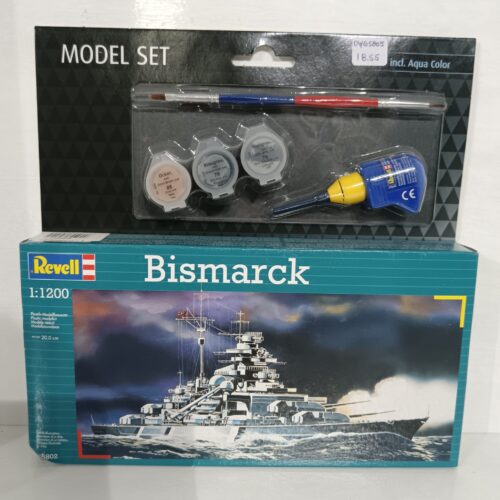 Kit iniciação revell Bismarck