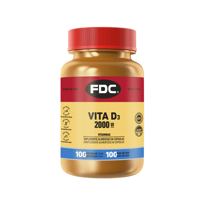 FDC Vita D3 2000UI x 100 cápsulas