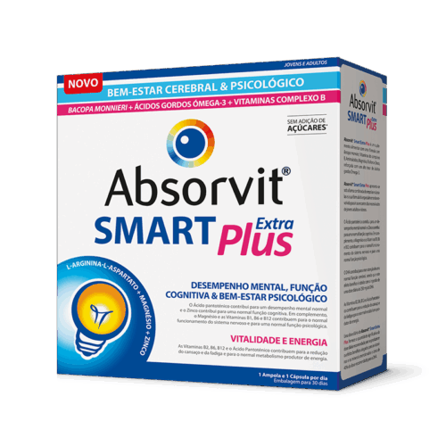 Absorvit Smart Plus Ampolas 30 uni