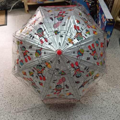 Chapeu de chuva sous marin