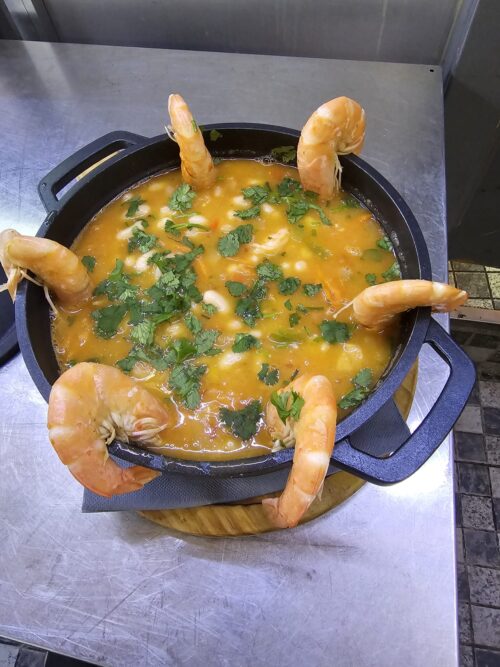 Feijoada de camarão