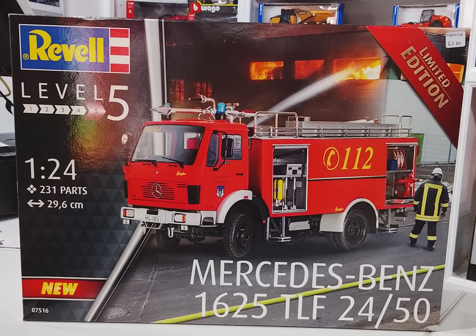 Kit revell Mercedes Benz 1625 TLF 24/50