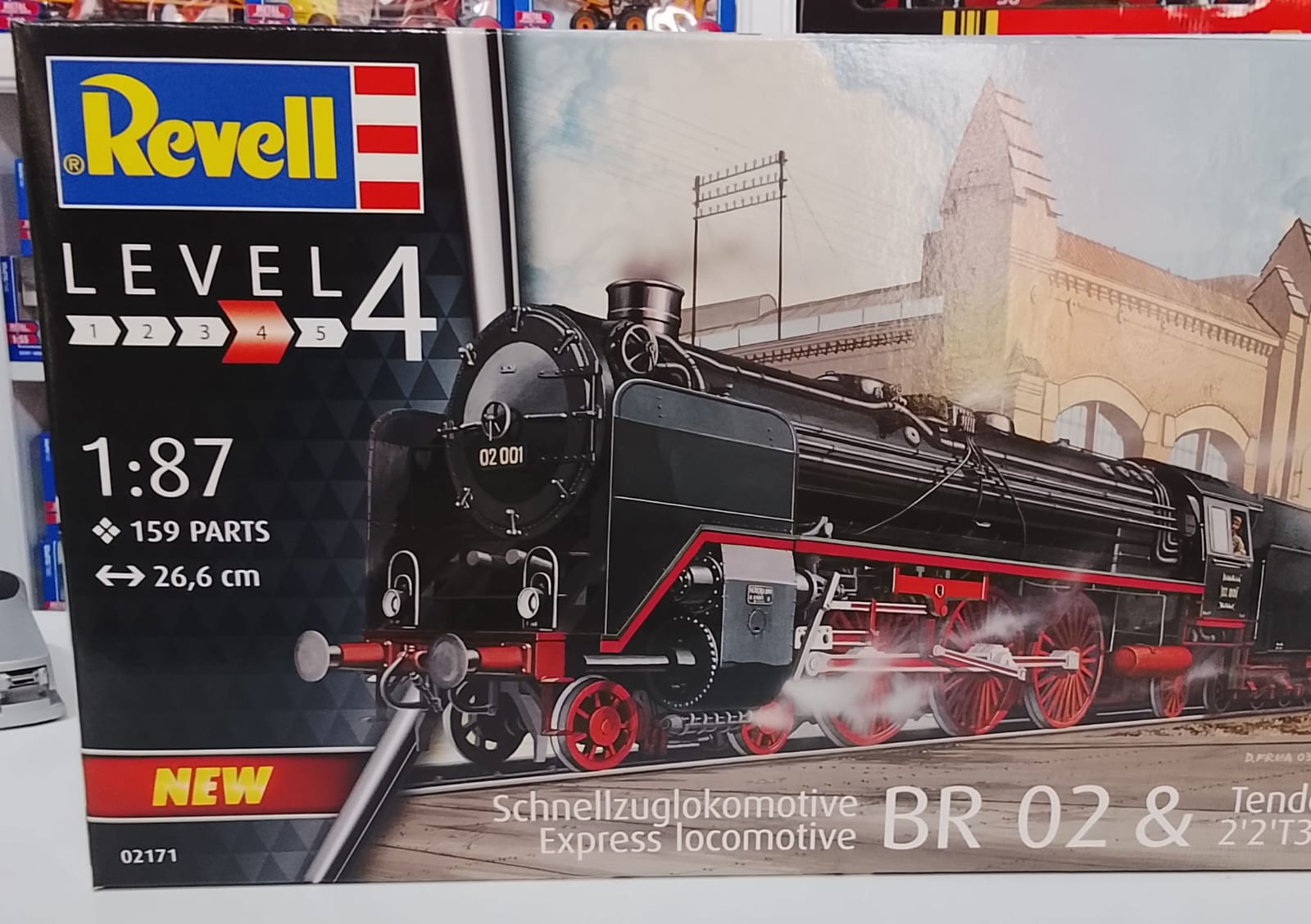 Kit Revell BR 02 & TENDER 2`2`T30