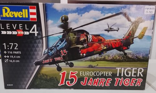 Kit Revell 15 Eurocopter Tiger