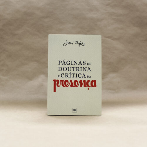 Páginas de Doutrina e Crítica da Presença