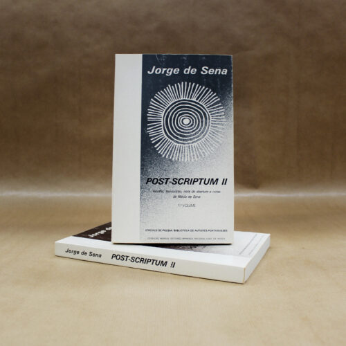 Jorge de Sena – Post-Scriptum II – 1º e 2º Volume