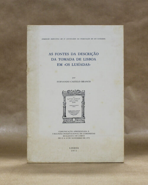 As Fontes da Descrição da Tomada de Lisboa em “Os Lusíadas”