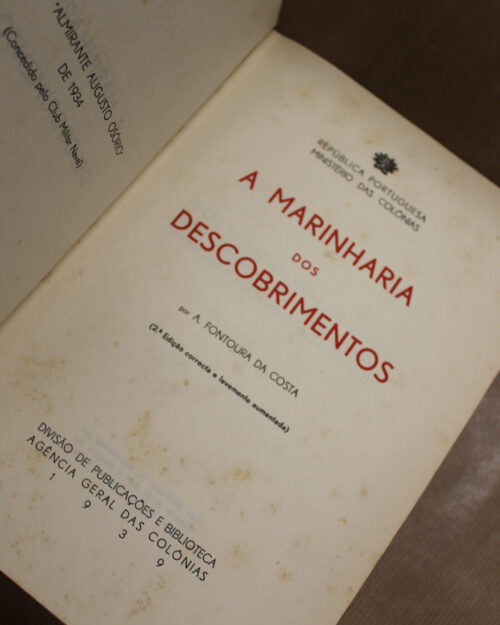 A Marinharia Dos Descobrimentos